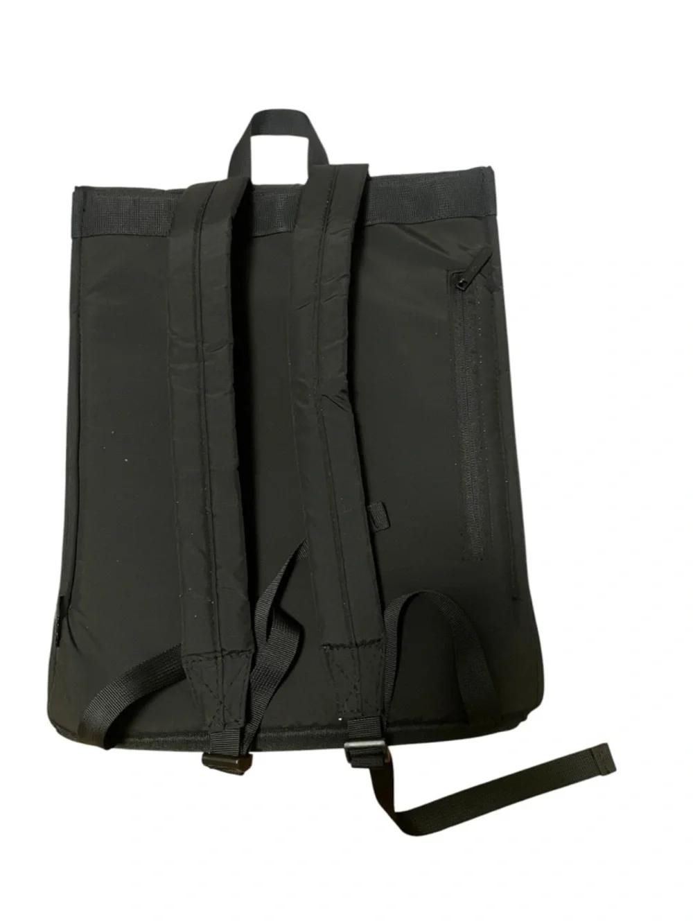 Lefrik Black Minimalist Laptop Backpack Unisex - Eco Friendly Commuter Bag